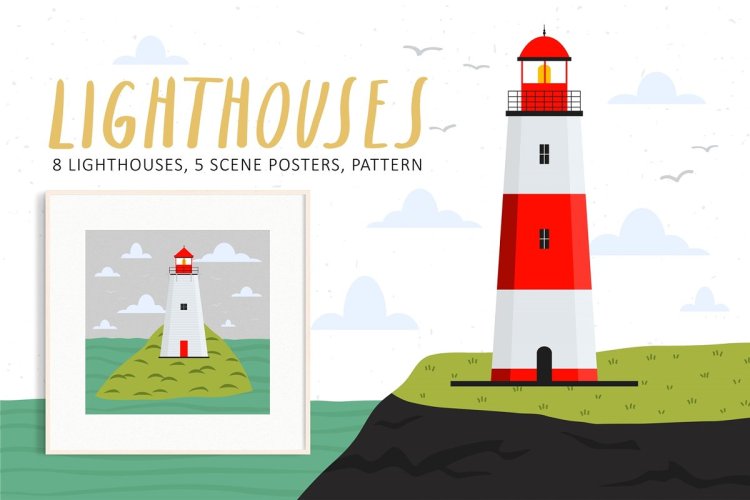 Lighthouses set